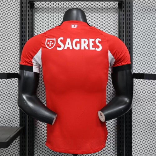 Benfica Jersey 2025-26 Home Kit Player Version Shirt