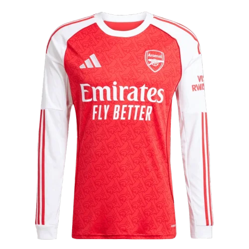 Arsenal Long Sleeve Jersey 25/26 Home Kit
