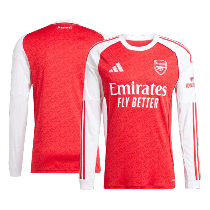 Arsenal Long Sleeve Jersey 25/26 Home Kit