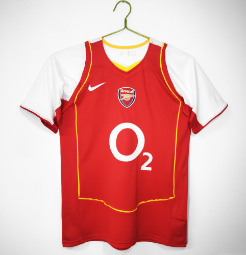 Arsenal Jersey 2004/05 Retro Home Kit
