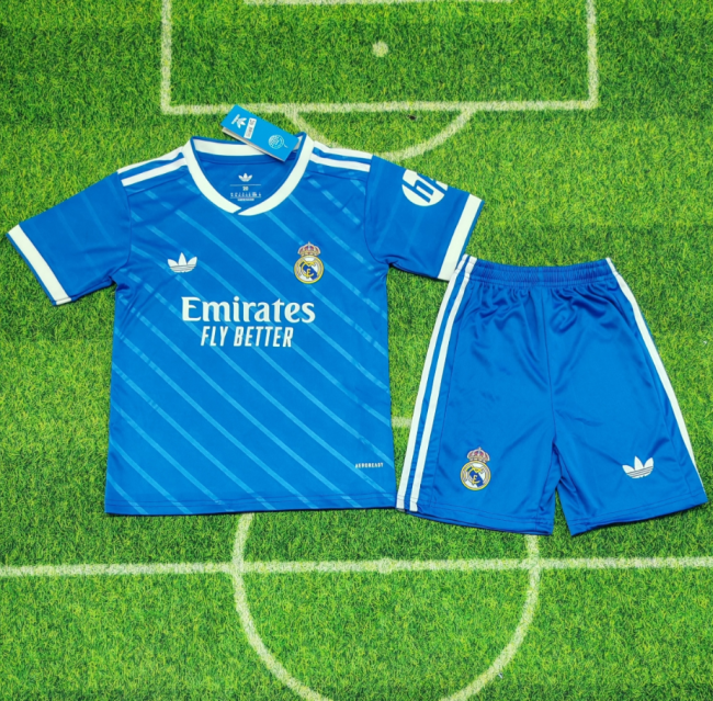 Real Madrid jersey 2025/26 Third Kids Kits