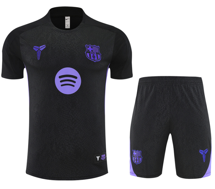 Barcelona 2025/26 Short Sleeve Men Training Suits Barcelone