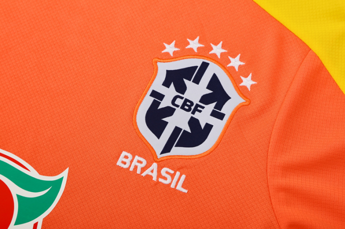 Brazil Brasile Brésil 2025/26 Short Sleeve Men Training Suits Brasil