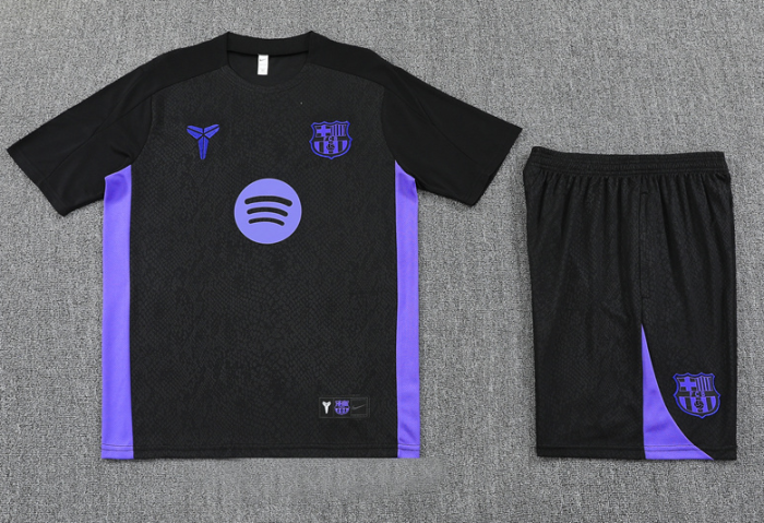 Barcelona 2025/26 Short Sleeve Men Training Suits Barcelone
