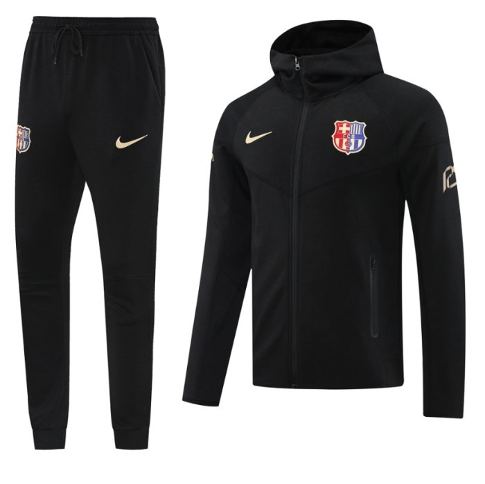 aldult Barcelona Full Zip Hoodie Jacket suit set 2425