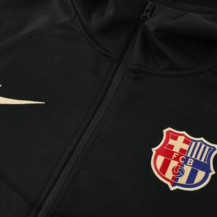 aldult Barcelona Full Zip Hoodie Jacket suit set 2425