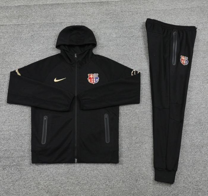aldult Barcelona Full Zip Hoodie Jacket suit set 2425