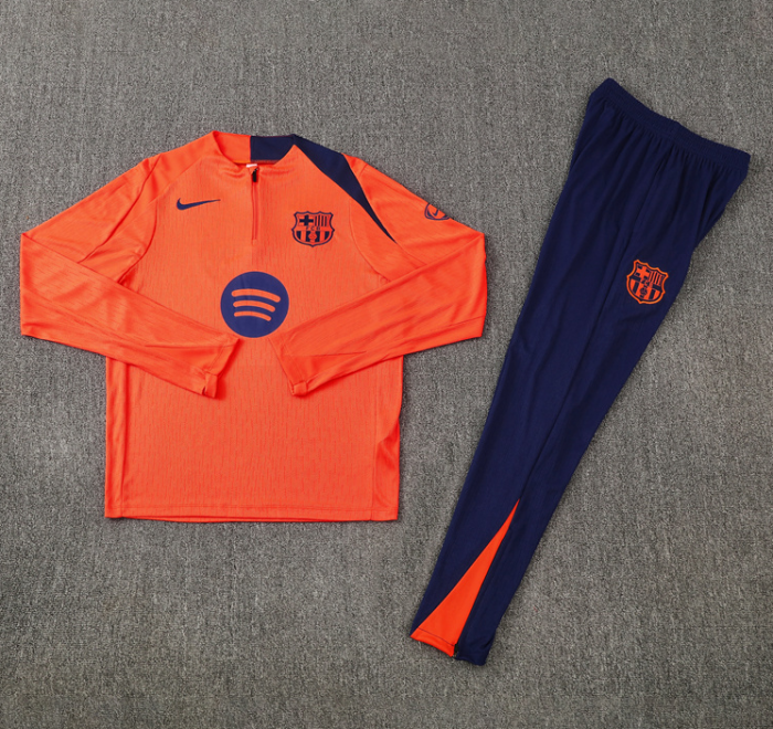 Barcelona Tracksuit 25/26 Quater Zip Training Kit Barcellona Barcelone
