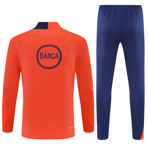 Barcelona Tracksuit 25/26 Quater Zip Training Kit Barcellona Barcelone