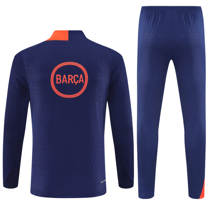 Barcelona Tracksuit 25/26 Quater Zip Training Kit Barcellona Barcelone