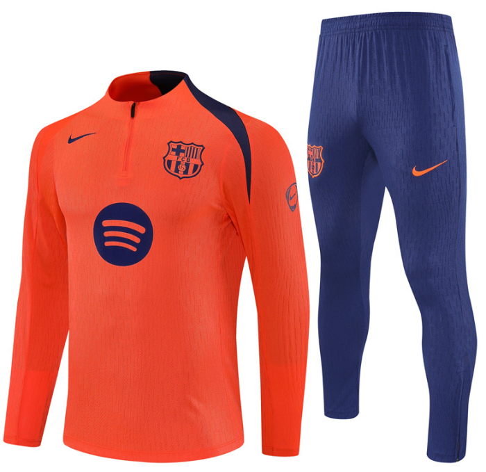 Barcelona Tracksuit 25/26 Quater Zip Training Kit Barcellona Barcelone