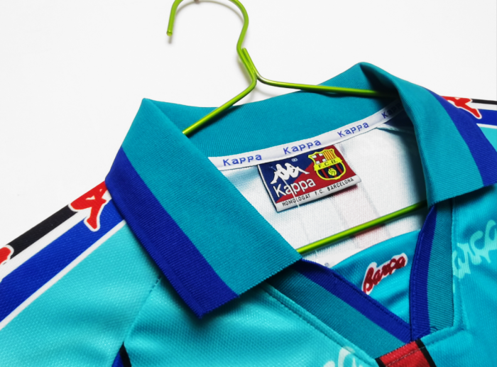 1995/97 season Barcelona away jersey Retro
