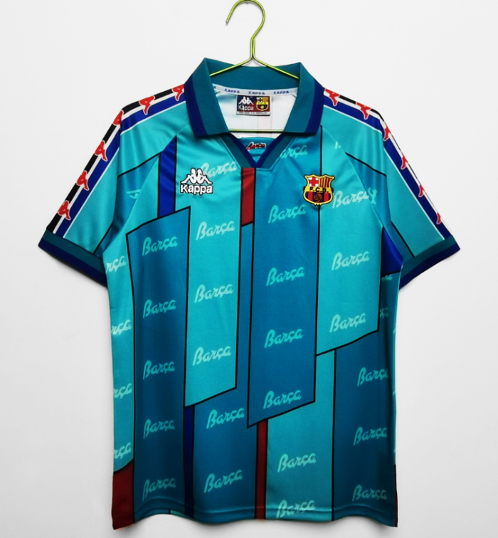 1995/97 season Barcelona away jersey Retro