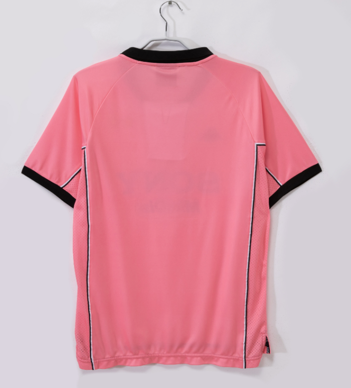 1997/98 Juventus away pink retro jersey