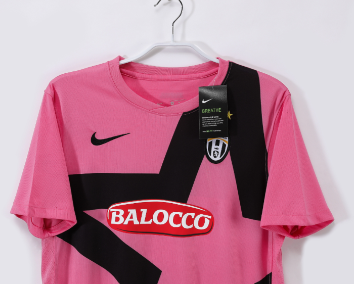 2011/12 Juventus away pink retro jersey