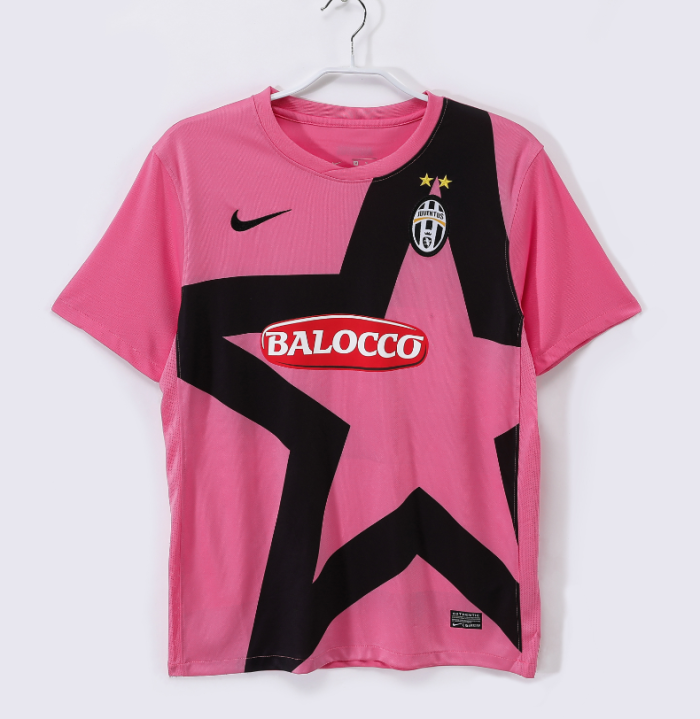 2011/12 Juventus away pink retro jersey