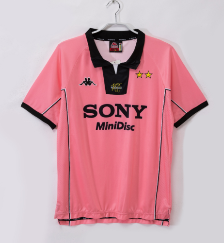 1997/98 Juventus away pink retro jersey