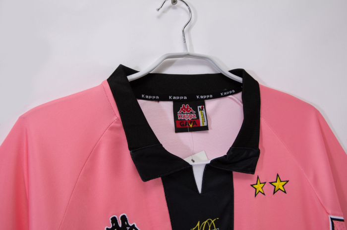 1997/98 Juventus away pink retro jersey
