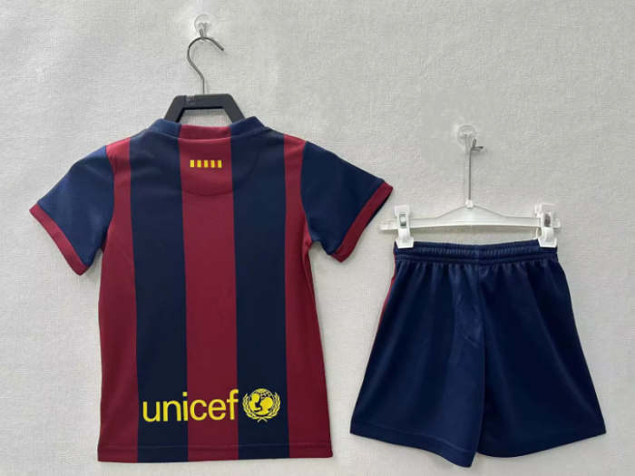Barcelona jersey 14 15 Home Retro Kids Kits