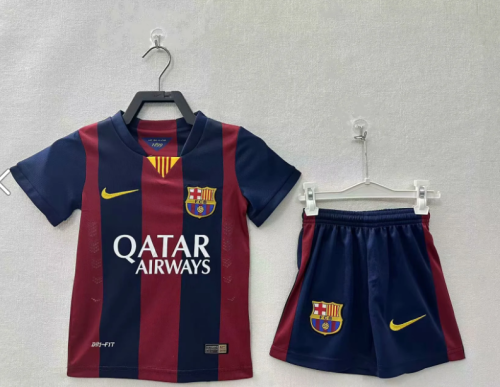 Barcelona jersey 14 15 Home Retro Kids Kits