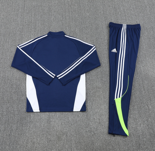 Real Madrid Tracksuit 25/26 Royal Blue Quarter Zip Training Kit