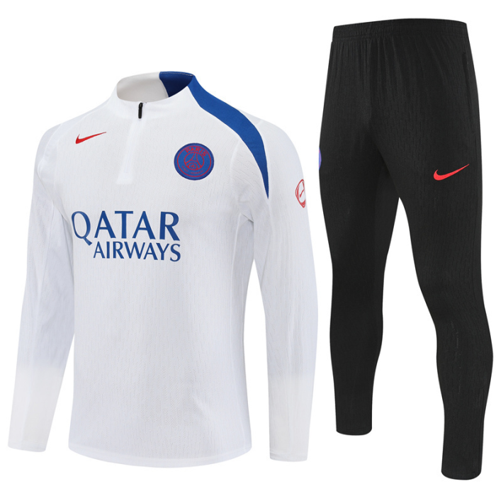 2526 psg Paris White Player Edition Tracksuit training kit