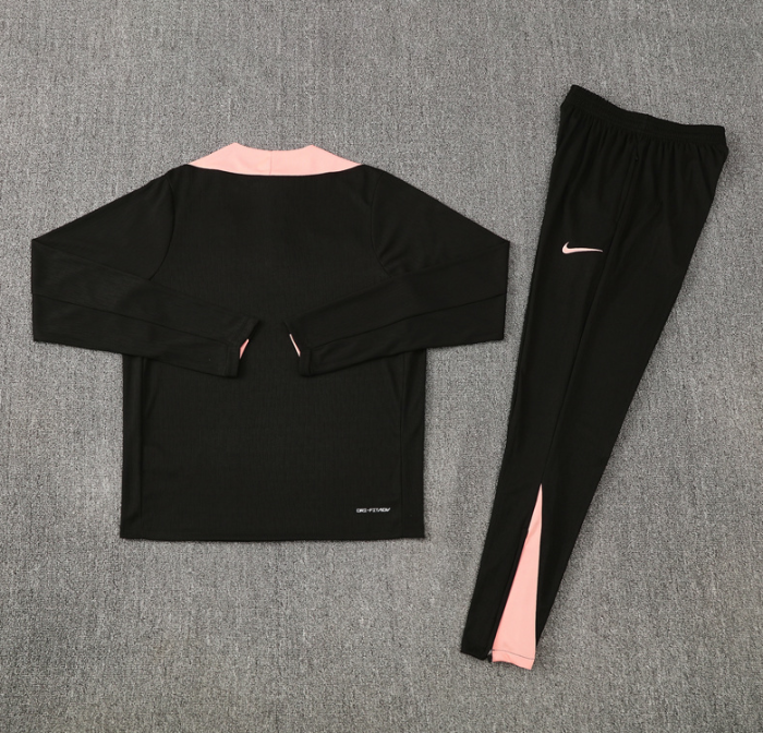 2526 France Black Player Edition Tracksuit training kit French football