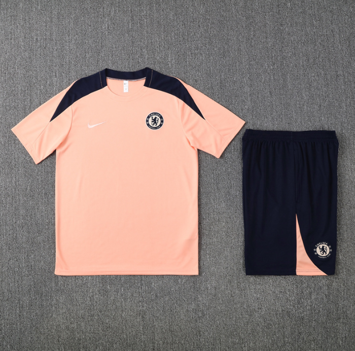 2526 Short Sleeve Chelsea Pink training kit