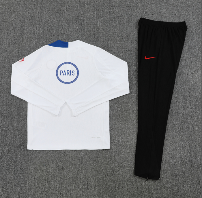 2526 psg Paris White Player Edition Tracksuit training kit