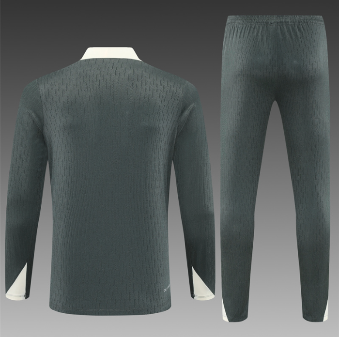 2526 Chelsea Army Green Player Edition Tracksuit training kit