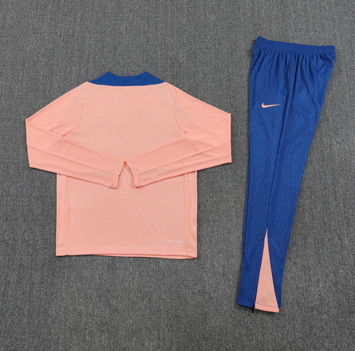 2526 France light pink player edition Tracksuit training kit French football
