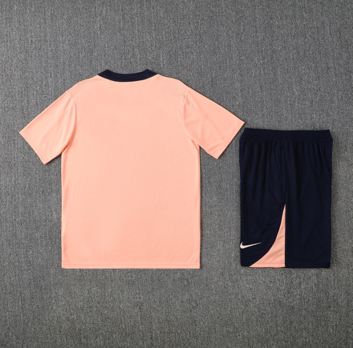 2526 Short Sleeve Chelsea Pink training kit