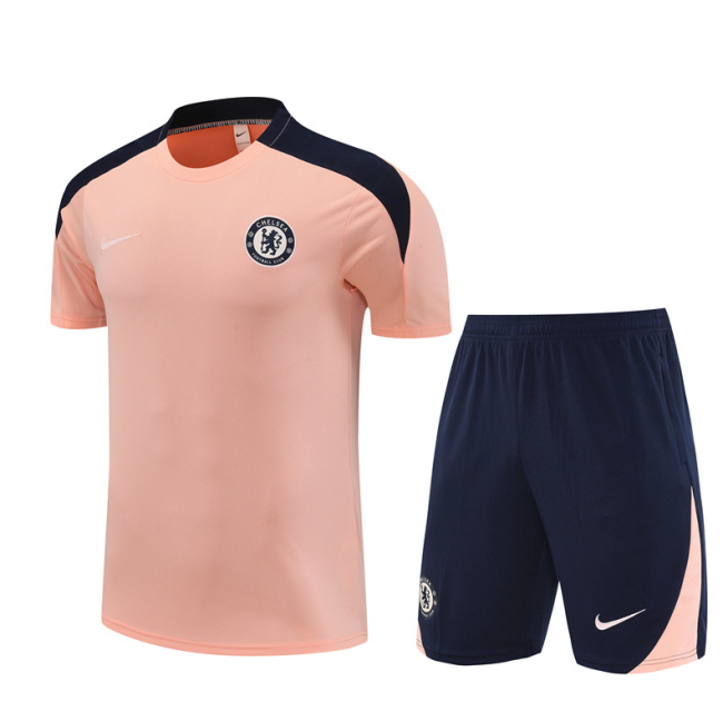 2526 Short Sleeve Chelsea Pink training kit