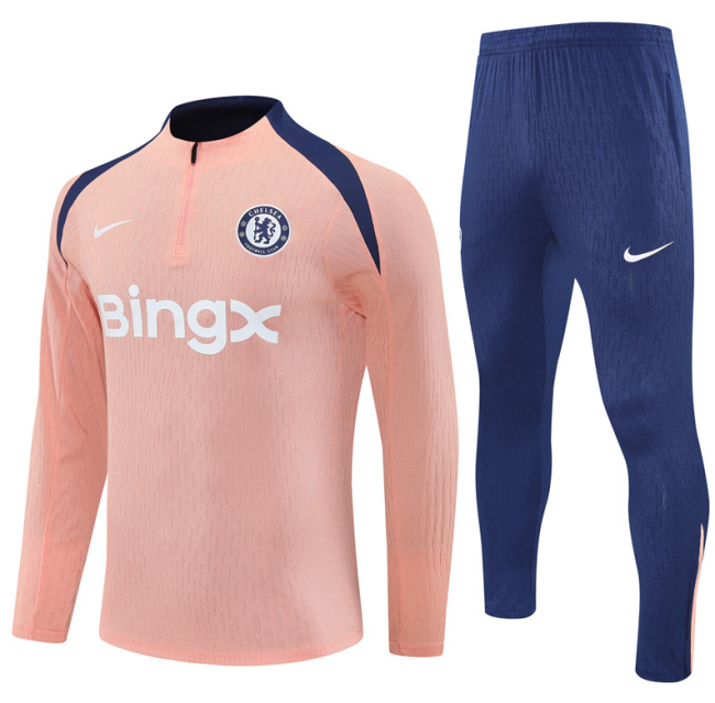 2526 Chelsea Light Pink Player Edition Tracksuit training kit