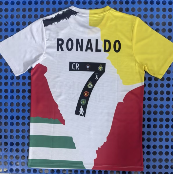 25 26 Ronaldo co-branded jersey