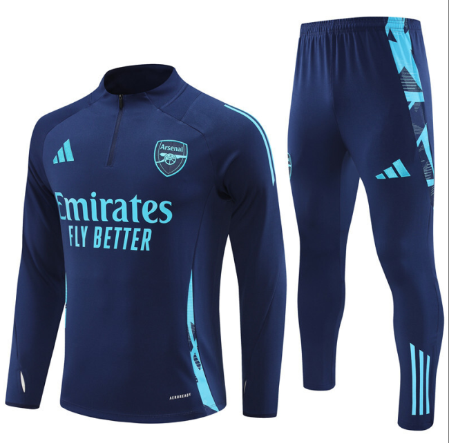 2425 Arsenal Sapphire Blue tracksuit Training Kit