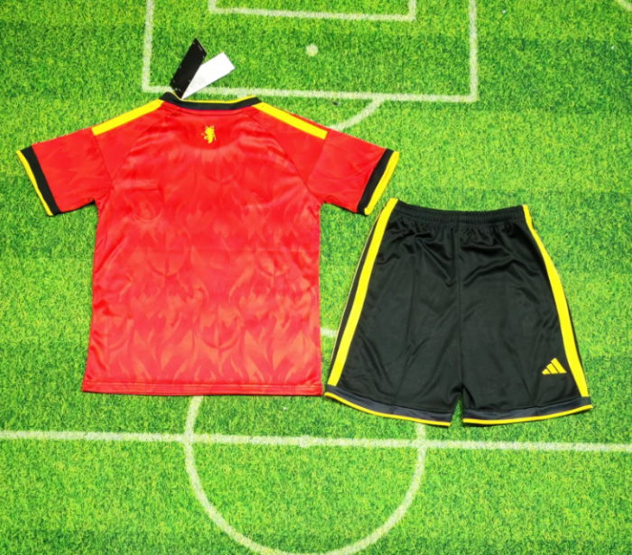 2526 mens Belgian home red kit