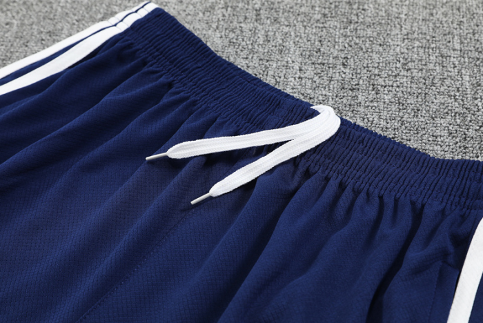 2526 Short sleeved Real Madrid White Retro training kit mens and kids