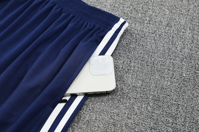 2526 Short sleeved Real Madrid White Retro training kit mens and kids