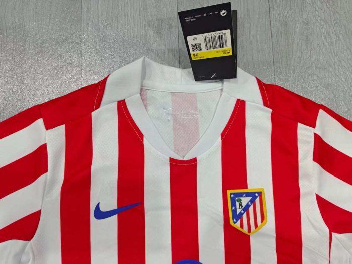 2526 Atletico Madrid Home Jersey Kit for kids