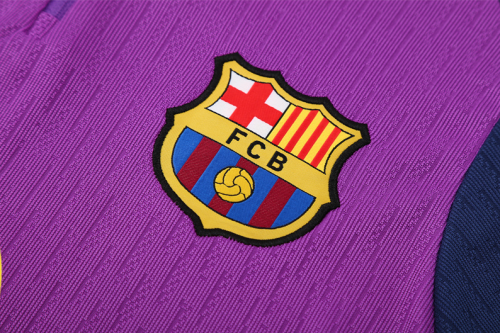 Barcelona Tracksuit 25/26 Purple Quater Zip Training Kit