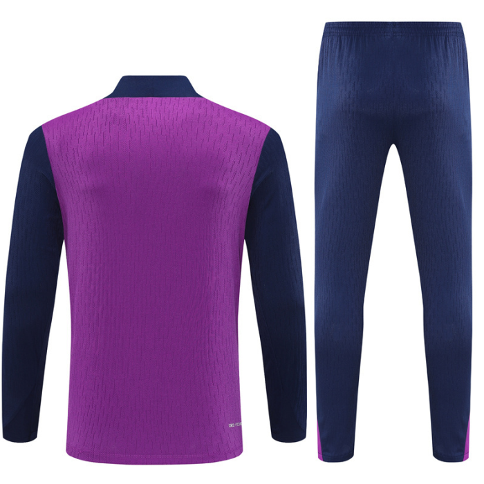 Barcelona Tracksuit 25/26 Purple Quater Zip Training Kit