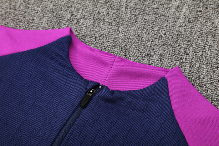 Barcelona Tracksuit 25/26 Royal blue Quater Zip Training Kit