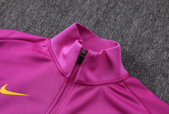 2526 Adult Barcelona Purple Long Zip Jacket kit