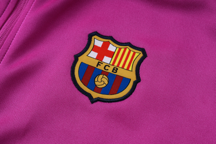 2526 Adult Barcelona Purple Long Zip Jacket kit
