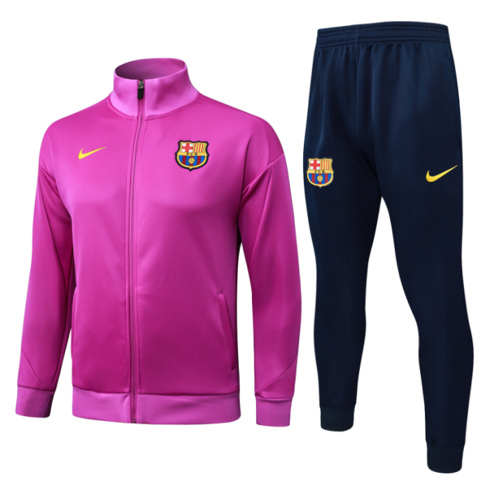 2526 Adult Barcelona Purple Long Zip Jacket kit