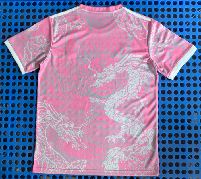 2526 Real Madrid Pink T-shirt Jersey