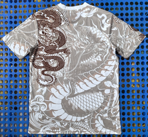 2526 Real Madrid Brown Dragon Special Edition T-shirt Jersey