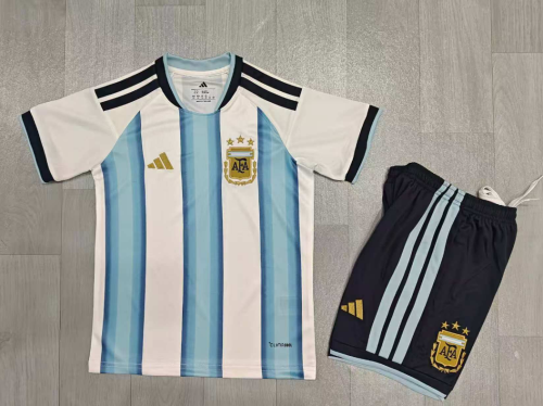 2526  Argentina football Home Jersey kids kit