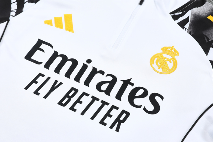 2526 Real Madrid white Tracksuit kit training RealMadrid